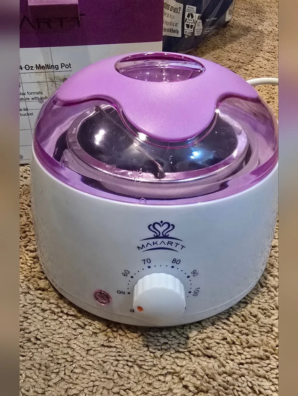 Professional Wax Machine MS-901 in Purple